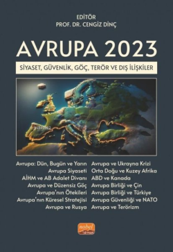 Avrupa 2023 - Siyaset Güvenlik Göç Terör ve Dış İlişkiler
