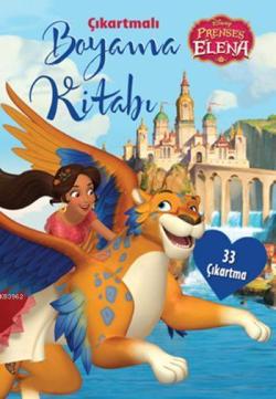 Disney Prenses Elena Çıkartmalı Boyama Kitabı - Kolektif | Yeni ve İki
