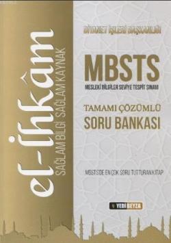 El İhkam MBSTS Tamamı Çözümlü Soru Bankası; Diyanet Mesleki Bilgiler Seviye Tespit Sınavı
