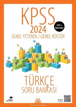 KPSS 2024 Genel Kültür / Genel Yetenek Türkçe Soru Bankası
