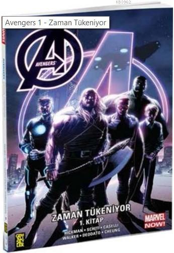 Avengers: Zaman Tükeniyor 1. Kitap - Jonathan Hickman- | Yeni ve İkinc