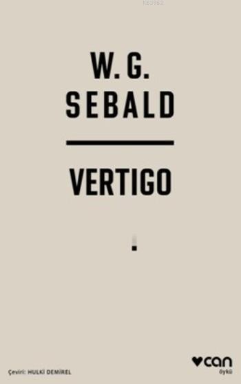 Vertigo - W.G Sebald | Yeni ve İkinci El Ucuz Kitabın Adresi