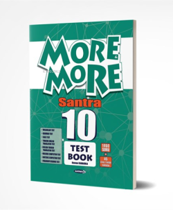 Kurmay ELT Yayınları 10. Sınıf More And More Santra 10 Test Book Kurma