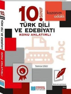 10. Sınıf Türk Dili ve Edebiyatı Konu Anlatımlı - Tayfun Uslu- | Yeni 