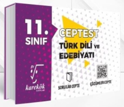 11.Sınıf Cep Test Türk Dili Ve Edebiyatı - Kolektif | Yeni ve İkinci E