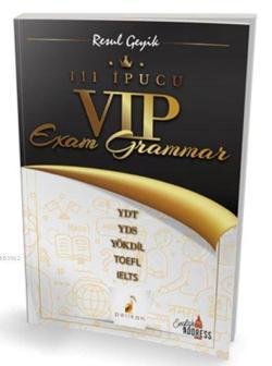 111 İpucu VIP Exam Grammar - Kolektif | Yeni ve İkinci El Ucuz Kitabın
