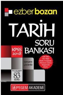 2018 KPSS Ezberbozan Tarih Soru Bankası - Kolektif | Yeni ve İkinci El
