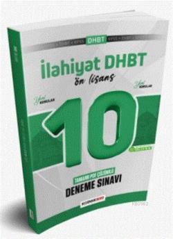 2021 DHBT Ön Lisans Düzeyi Tamamı PDF Çözümlü 10 Deneme Sınavı