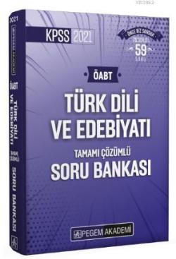 2021 KPSS ÖABT Türk Dili ve Edebiyatı Tamamı Çözümlü Soru Bankası - Ko