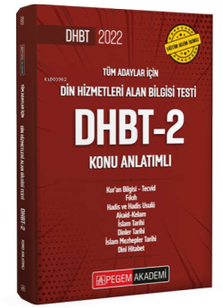 2022 Din Hizmetleri Alan Bilgisi Testi DHBT-2 Konu Anlatımlı - Kolekti