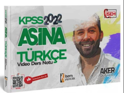 2022 KPSS Aşina Türkçe;Video Ders Notu