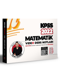 2022 KPSS Matematik Video Ders Notları - | Yeni ve İkinci El Ucuz Kita