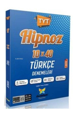 2022 TYT Hipnoz 10 X 40 Türkçe Denemeleri - Kolektif | Yeni ve İkinci 