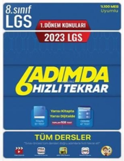 2023-LGS-1-Donem-6-Adimda-Tum-Dersler-Hizli-Tekrar - Kolektif | Yeni v