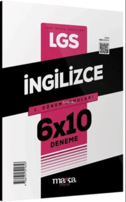 2023 LGS 1.Dönem Konuları İngilizce 6 Deneme Marka Yayınları - Kolekti