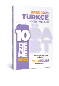 2023 ÖABT Türkçe Öğretmenliği Tamamı Çözümlü 10 Deneme