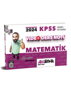 2024 KPSS Matematik Video Ders Notu - Alparslan Doymuş | Yeni ve İkinc