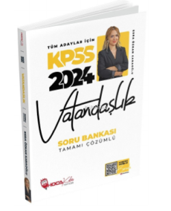 2024 KPSS Vatandaşlık Soru Bankası Çözümlü - Esra Özkan Karaoğlu | Yen