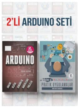 2'li Arduino Eğitim Seti - 2 Kitap Takım - Coşkun Taşdemir | Yeni ve İ