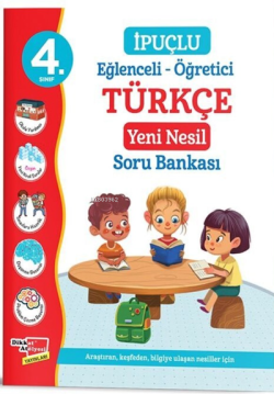 4. Sınıf Eğlenceli - Öğretici İpuçlu Türkçe Yeni Nesil Soru Bankası - 