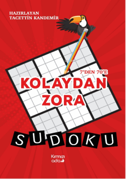 7’den 70’e Kolaydan Zora Sudoku(Renkli basım) - Tacettin Kandemir | Ye