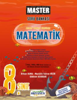 8. Sınıf Master Matematik Soru Bankası - Gökhan Asardağ | Yeni ve İkin