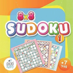 8X8 Çıkartmalı Sudoku 7+ (4) - Kolektif | Yeni ve İkinci El Ucuz Kitab