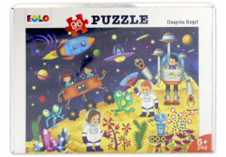 96 Parça Puzzle - Uzayda Keşif