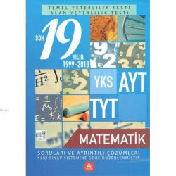 YKS AYT TYT Matematik Son 19 Yılın Soruları ve Ayrıntılı Çözümleri 200