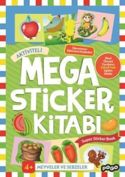 Mega Sticker - Meyveler ve Sebzeler - Kolektif- | Yeni ve İkinci El Uc