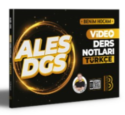 ALES DGS Türkçe Video Ders Notları - Kadir Başar | Yeni ve İkinci El U