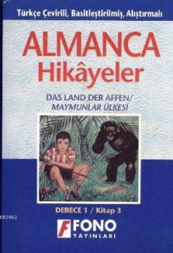 Almanca Türkçe Hikayeler Derece 1 Kitap 3 Maymunlar Ülkesi