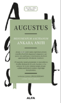 Ankara Anıtı - Augustus | Yeni ve İkinci El Ucuz Kitabın Adresi