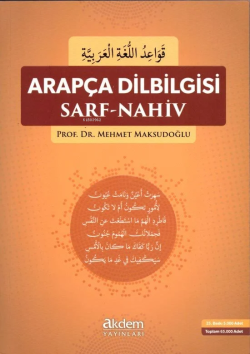 Arapça Dil Bilgisi Sarf-Nahiv