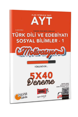 AYT Türk Dili ve Edebiyatı Sosyal Bilimler-1 5x40 Deneme - Çetin Sungu