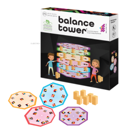 Balance Tower Zeka ve Akıl Oyunu 4+ Yaş 2+ Oyuncu - | Yeni ve İkinci E