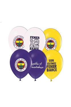 Balonevi Lisanslı Fenerbahçe Balon 100'lü Paket