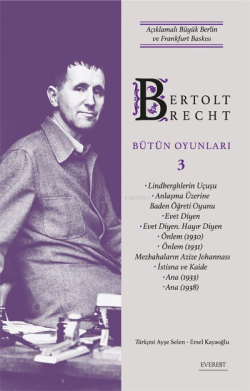 Bertolt Brecht Bütün Oyunları 3 - Bertolt Brecht | Yeni ve İkinci El U