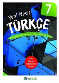 Bilgi Küpü Yayınları 7. Sınıf Türkçe Yeni Nesil Bilgi Küpü - | Yeni ve