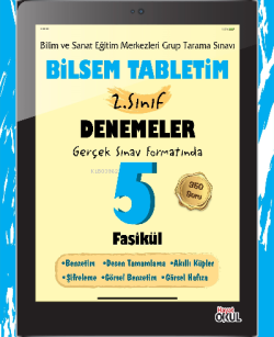 Bilsem Tabletim 2. Sınıf Denemeler 5 Fasikül - Elif Erdoğan | Yeni ve 
