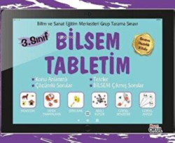 Bilsem Tabletim 3. Sınıf Sınava Hazırlık Kitabı - Elif Erdoğan | Yeni 