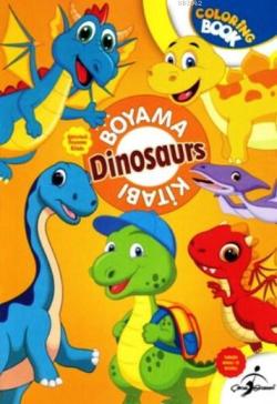 Boyama Kitabı 4 - Dinosaurs - Kolektif- | Yeni ve İkinci El Ucuz Kitab