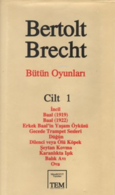 Bütün Oyunları Cilt: 1 - Bertolt Brecht | Yeni ve İkinci El Ucuz Kitab