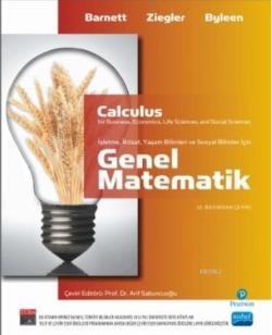 Calculus Genel Matematik; İşletme, İktisat, Yaşam Ve Sosyal Bilimler İçin