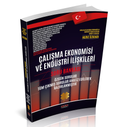 Çalışma Ekonomisi ve Endüstri İlişkileri Soru Bankası Kitabı