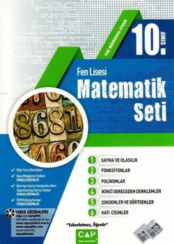 Çap Yayınları 10. Sınıf Fen Lisesi Matematik Seti Çap