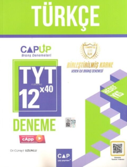 Çap Yayınları TYT Türkçe 12 x 40 Up Deneme - Kolektif | Yeni ve İkinci