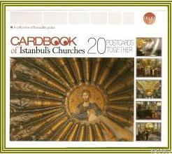 Cardbook of Istanbul's Churches; 20 Postcards Together