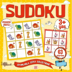 Çocuklar İçin Sudoku - Çıkartmalı (3+ Yaş) - Kolektif | Yeni ve İkinci