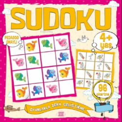 Çocuklar İçin Sudoku - Çıkartmalı (4+ Yaş) - Kolektif | Yeni ve İkinci
